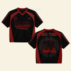 Lan Wangji Wei Wuxian MDZS Jersey Shirt
