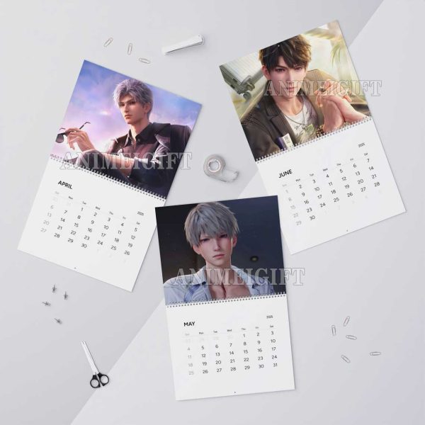 Caleb Ver Love and Deepspace 2025 Calendar