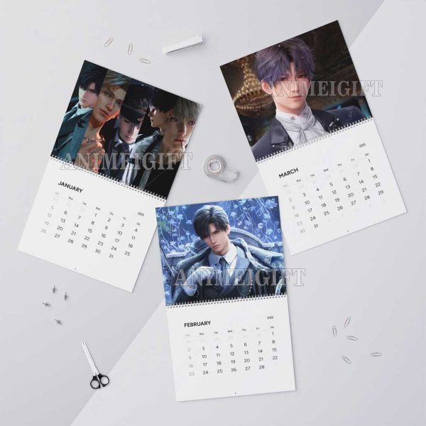 Caleb Ver Love and Deepspace 2025 Calendar