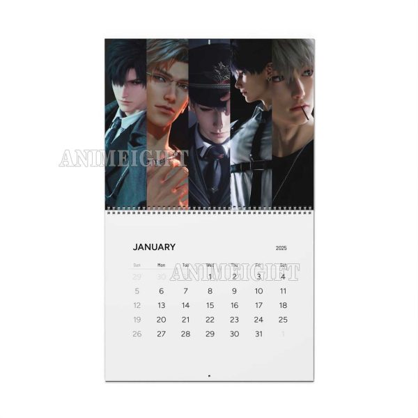 Caleb Ver Love and Deepspace 2025 Calendar