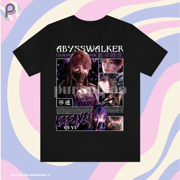 Rafayel Qi Yu Love and Deepspace Abysswalker Shirt