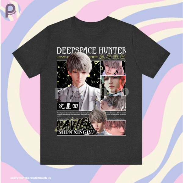 Xavier Shen Xinghui Love and Deepspace Hunter Shirt