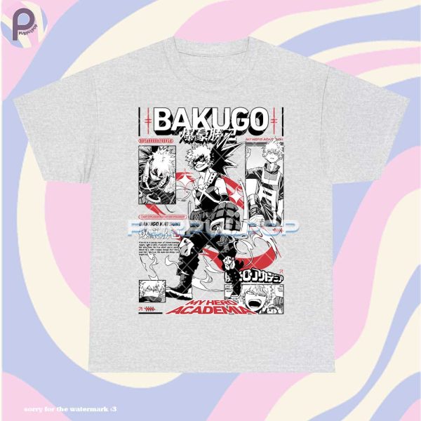 Katsuki Bakugo Boku no Hero MHA Shirt