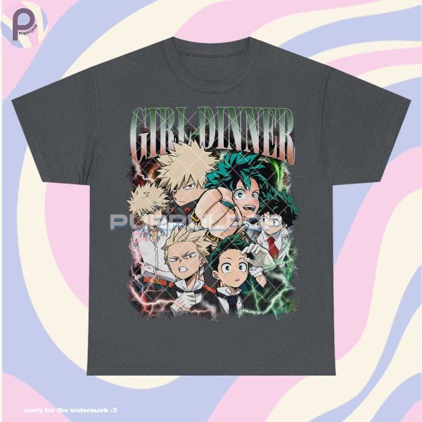 Bakugo Deku My Hero Academia Girl Dinner Shirt