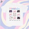 Love and Deepspace Chibi Ribbon Bow Y2K Shirt