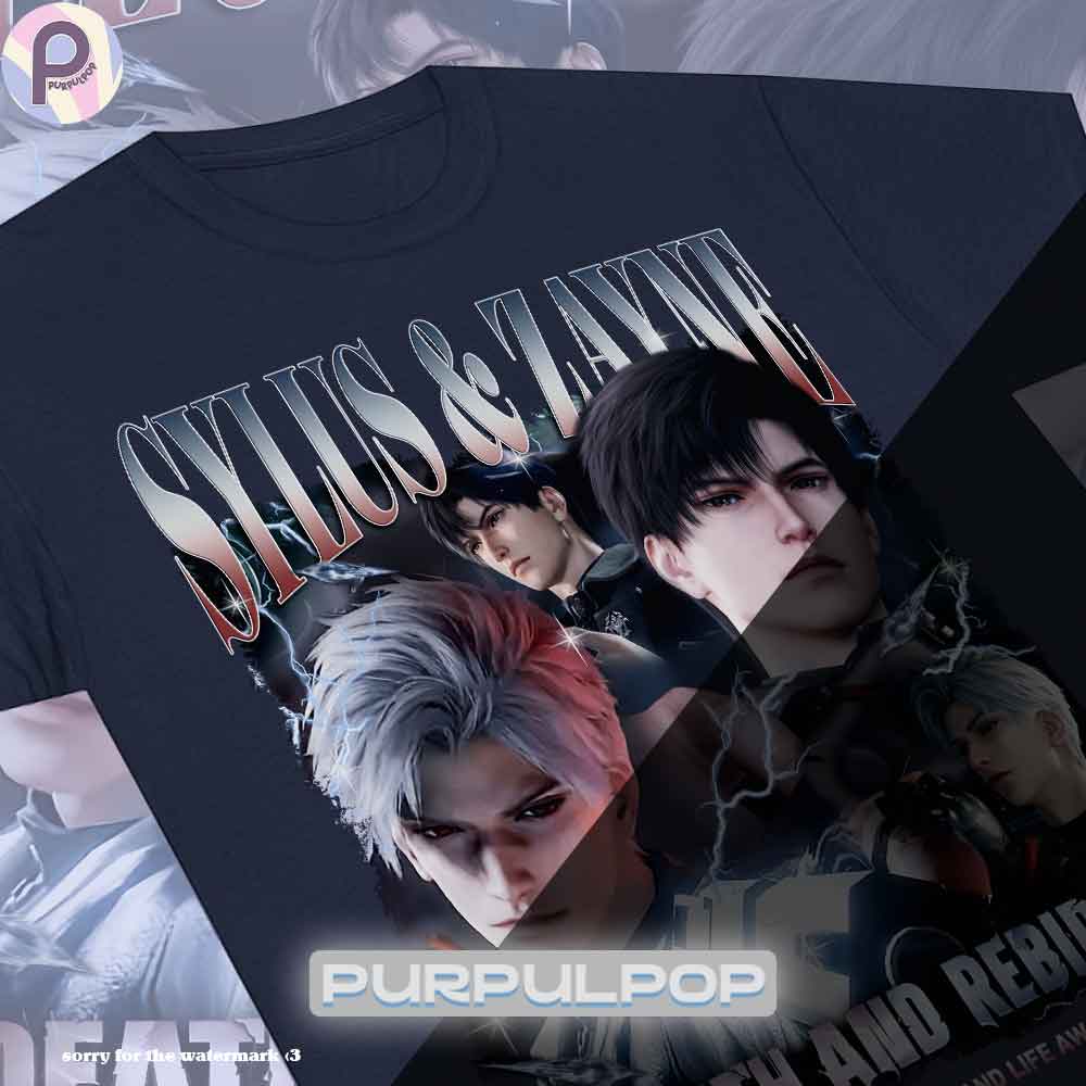 Sylus and Zayne Death and Rebirth Love and Deepspace Shirt Sylus and Zayne Death and Rebirth Love and Deepspace Shirt