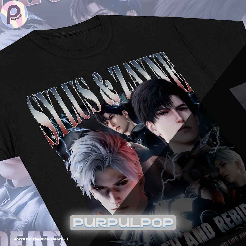 Sylus and Zayne Death and Rebirth Love and Deepspace Shirt Sylus and Zayne Death and Rebirth Love and Deepspace Shirt