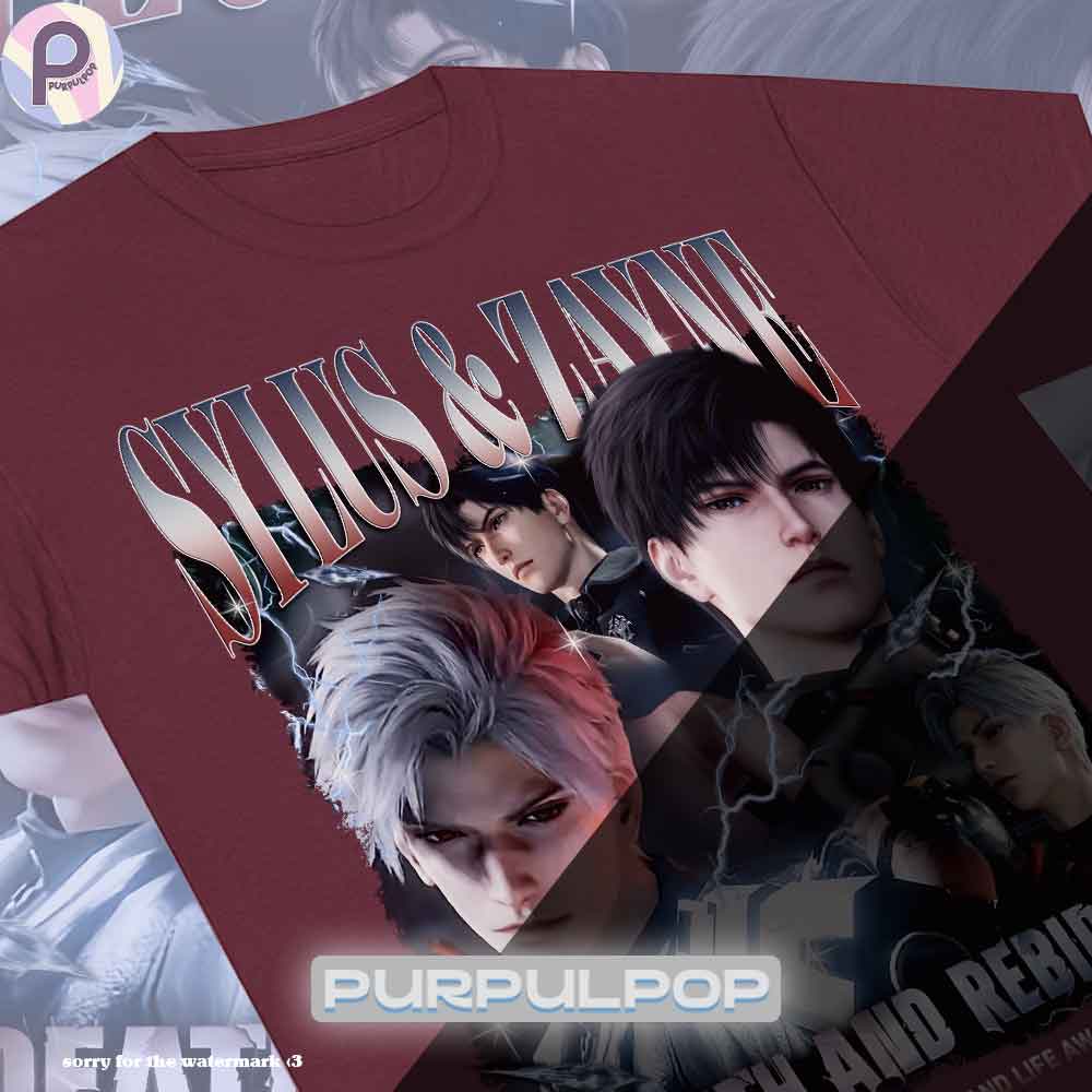Sylus and Zayne Death and Rebirth Love and Deepspace Shirt Sylus and Zayne Death and Rebirth Love and Deepspace Shirt