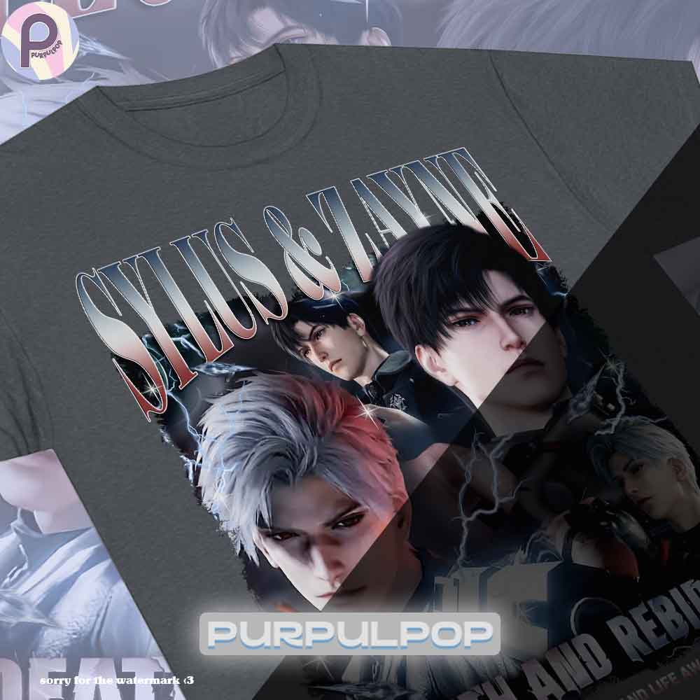 Sylus and Zayne Death and Rebirth Love and Deepspace Shirt Sylus and Zayne Death and Rebirth Love and Deepspace Shirt