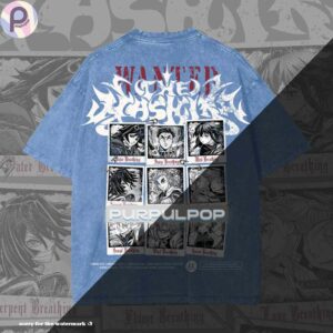 Demon Slayer Hashira Washed Shirt