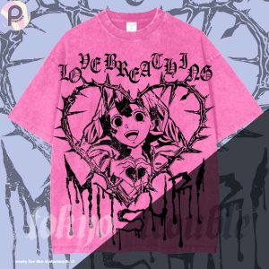 Tokyo Trouble Mitsuri Metal Heart Washed Shirt