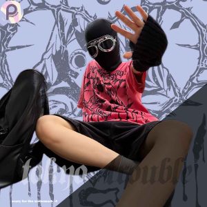 Tokyo Trouble Mitsuri Metal Heart Washed Shirt