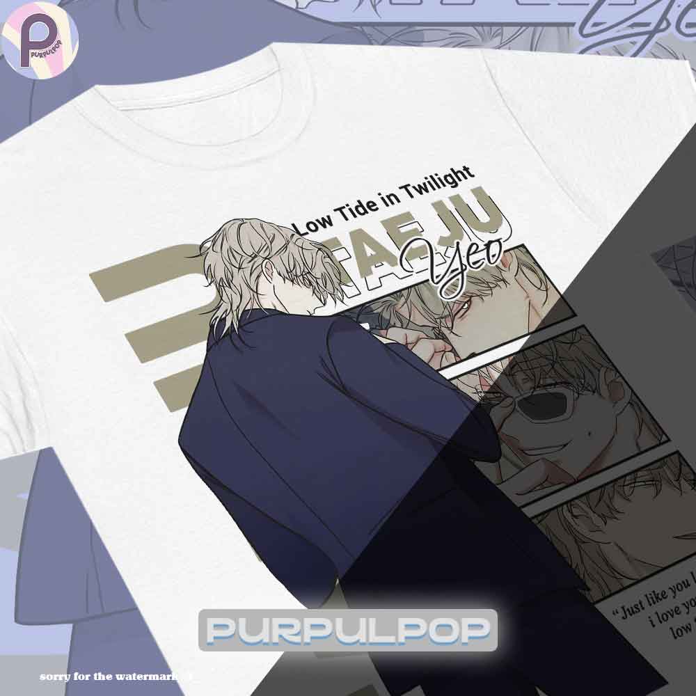 Yeo Taeju Low Tide In Twilight Frame Manhwa BL Shirt Yeo Taeju Low Tide In Twilight Frame Manhwa BL Shirt