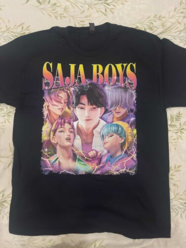 KPop Demon Hunters Saja Boys Jinu Abs Mystery Romance Baby Shirt photo review