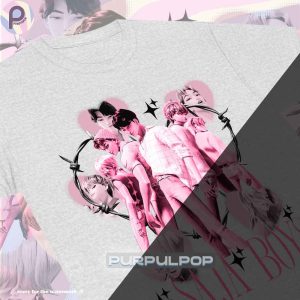Saja Boys Y2K Heart Kpop Demon Hunters Shirt