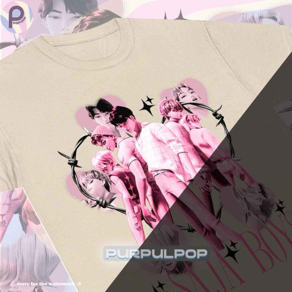 Saja Boys Y2K Heart Kpop Demon Hunters Shirt