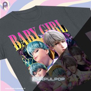 Baby Saja Xavier Kpop Demon Hunters LAD Baby Girl Shirt