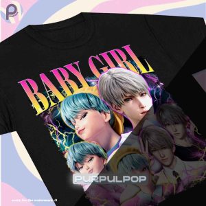 Baby Saja Xavier Kpop Demon Hunters LAD Baby Girl Shirt