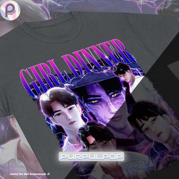 Jinu KPop Demon Hunsters Saja Boys Girl Dinner Shirt