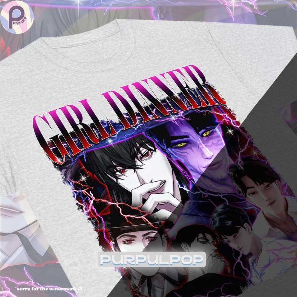 Jinu Jaeshin KPop Demon Hunters Girl Dinner Shirt