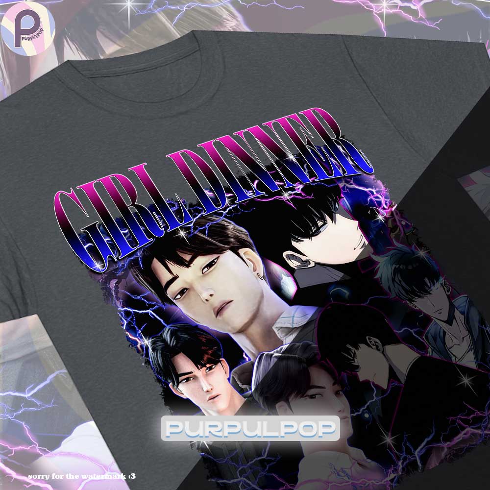 KPop Demon Hunters Saja Jinu Sung Jin Woo Solo Leveling Shirt KPop Demon Hunters Saja Jinu Sung Jin Woo Solo Leveling Shirt