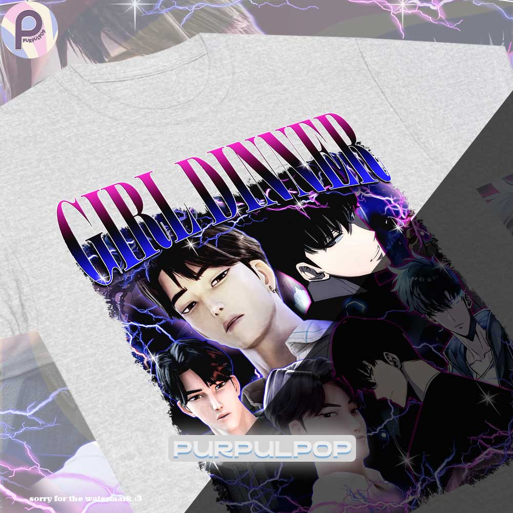 KPop Demon Hunters Saja Jinu Sung Jin Woo Solo Leveling Shirt KPop Demon Hunters Saja Jinu Sung Jin Woo Solo Leveling Shirt