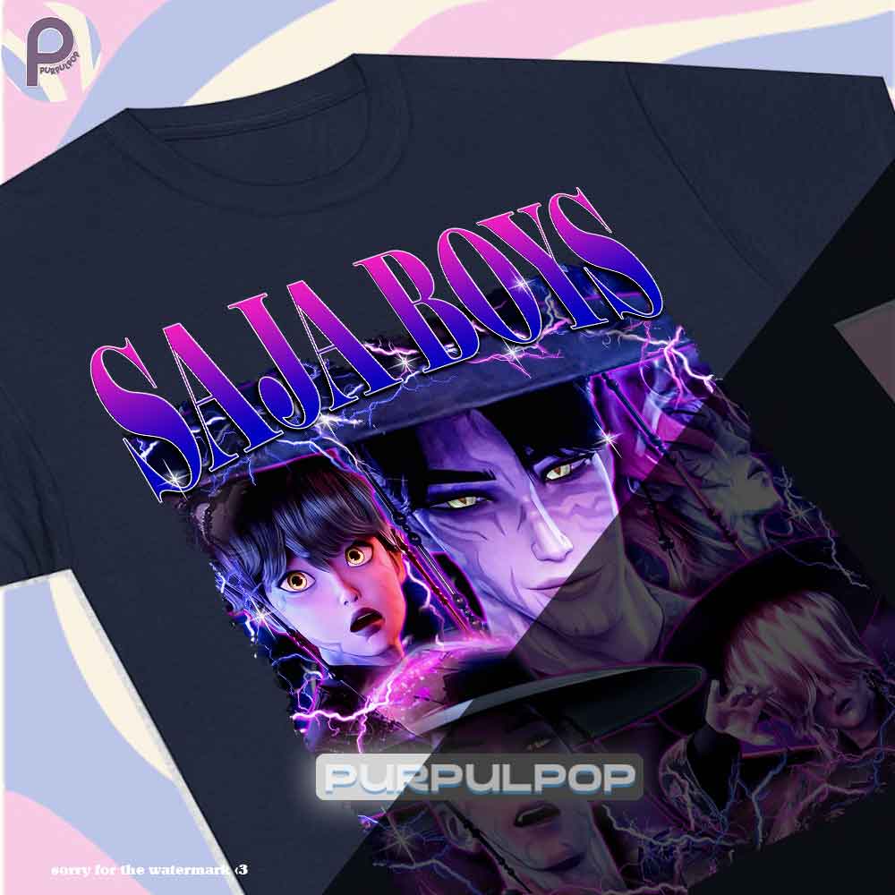 Saja Boys Demon Ver KPop Demon Hunters Shirt Saja Boys Demon Ver KPop Demon Hunters Shirt