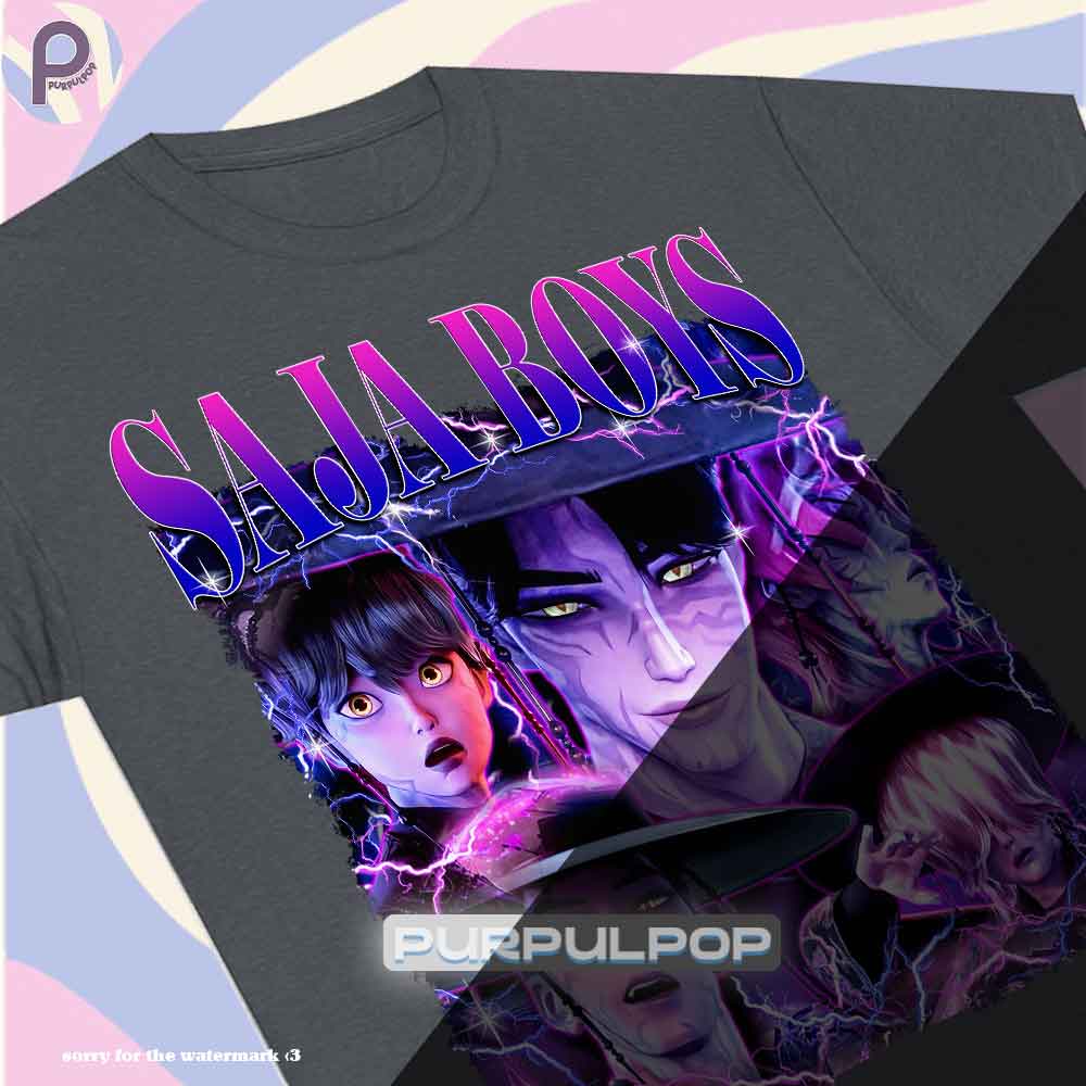 Saja Boys Demon Ver KPop Demon Hunters Shirt Saja Boys Demon Ver KPop Demon Hunters Shirt