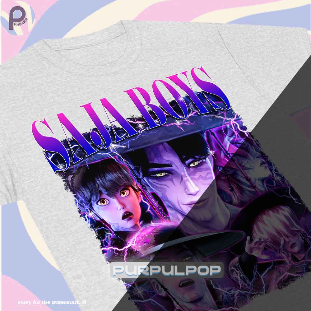 Saja Boys Demon Ver KPop Demon Hunters Shirt Saja Boys Demon Ver KPop Demon Hunters Shirt