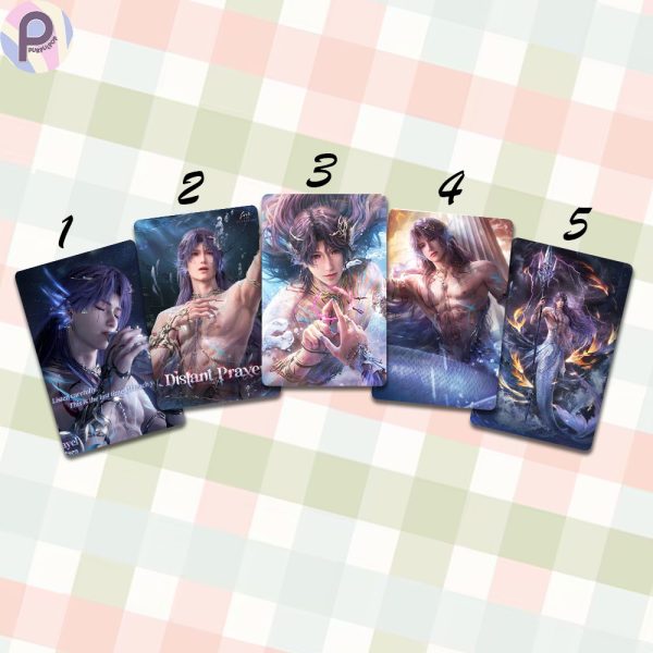 Rafayel Lemurian Sea God Love and Deepspace Photo Card
