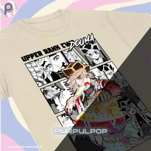 Upper Rank Two Douma Demon Slayer Infinity Castle Shirt