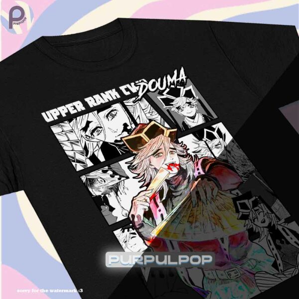 Upper Rank Two Douma Demon Slayer Infinity Castle Shirt
