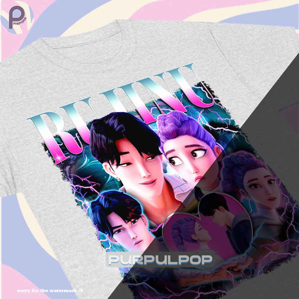 Rujinu Rumi Jinu Huntrix Saja Boys Kpop Demon Hunters Shirt Rujinu Rumi Jinu Huntrix Saja Boys Kpop Demon Hunters Shirt