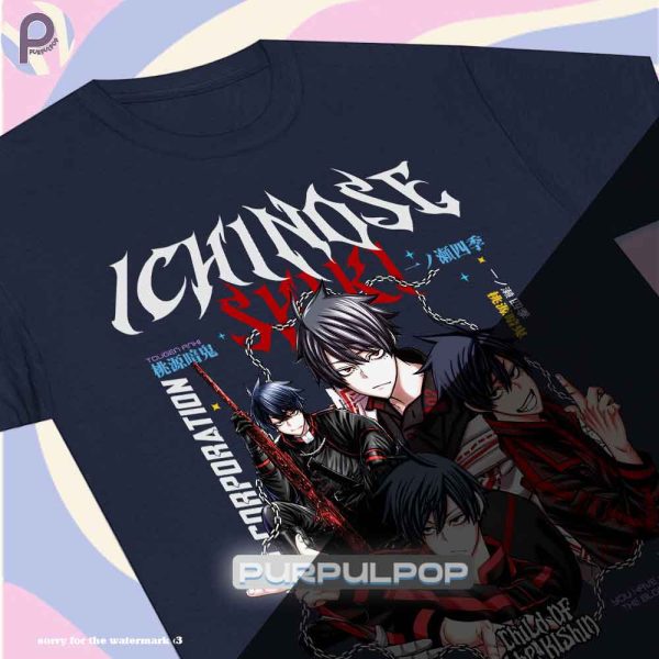 Shiki Ichinose Tougen Anki Anime Manga Shirt
