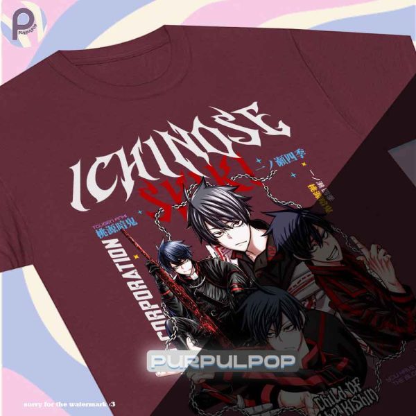 Shiki Ichinose Tougen Anki Anime Manga Shirt