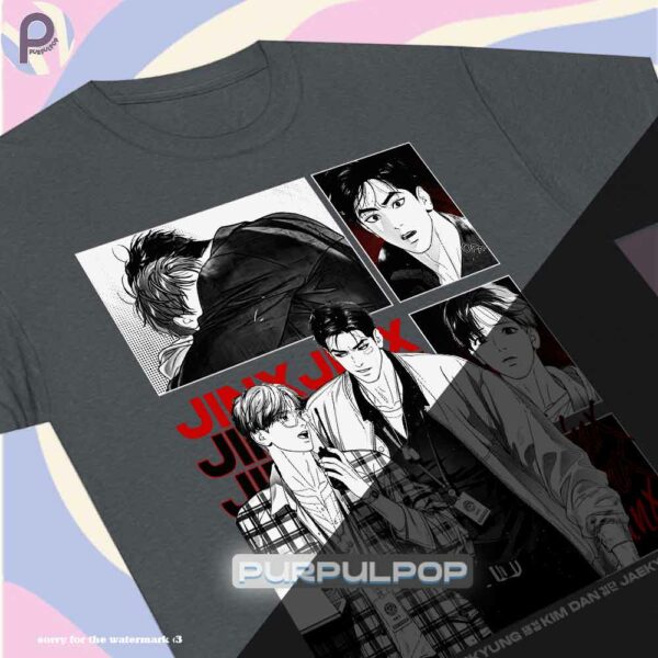 Jinx Jaekyung Kimdan Couple Manhwa BL Comic Shirt