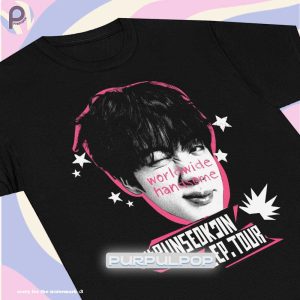 Run Seokjin Ep Tour 2025 BTS Jin Y2K Shirt