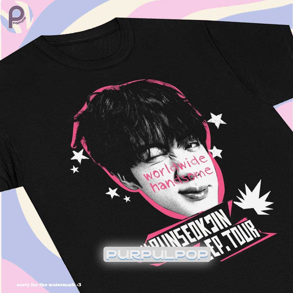 Run Seokjin Ep Tour 2025 BTS Jin Y2K Shirt Run Seokjin Ep Tour 2025 BTS Jin Y2K Shirt
