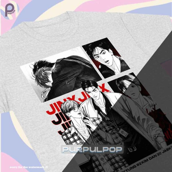Jinx Jaekyung Kimdan Couple Manhwa BL Comic Shirt