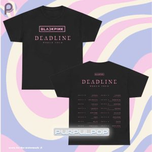Deadline Blackpink World Tour 2025 Shirt