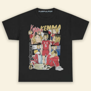 Kenma Kozume Haikyu Baseball Anime Manga Shirt