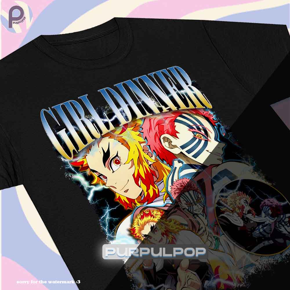 Akaza Rengoku Kyojuro Demon Slayer Shirt Akaza Rengoku Kyojuro Demon Slayer Shirt