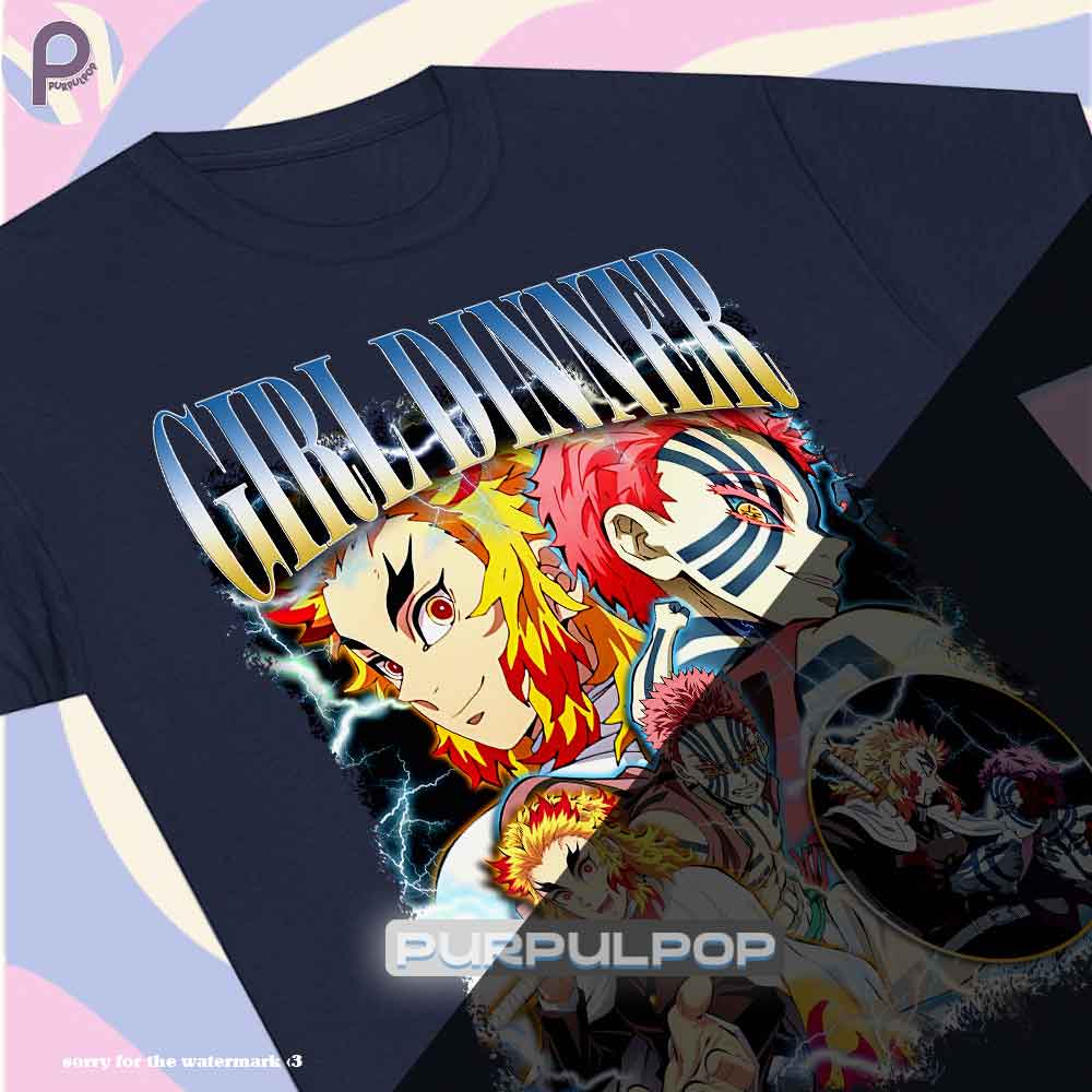Akaza Rengoku Kyojuro Demon Slayer Shirt Akaza Rengoku Kyojuro Demon Slayer Shirt
