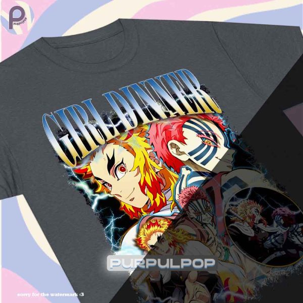 Akaza Rengoku Kyojuro Demon Slayer Shirt