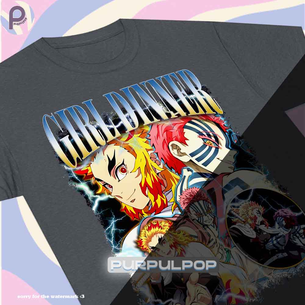 Akaza Rengoku Kyojuro Demon Slayer Shirt Akaza Rengoku Kyojuro Demon Slayer Shirt