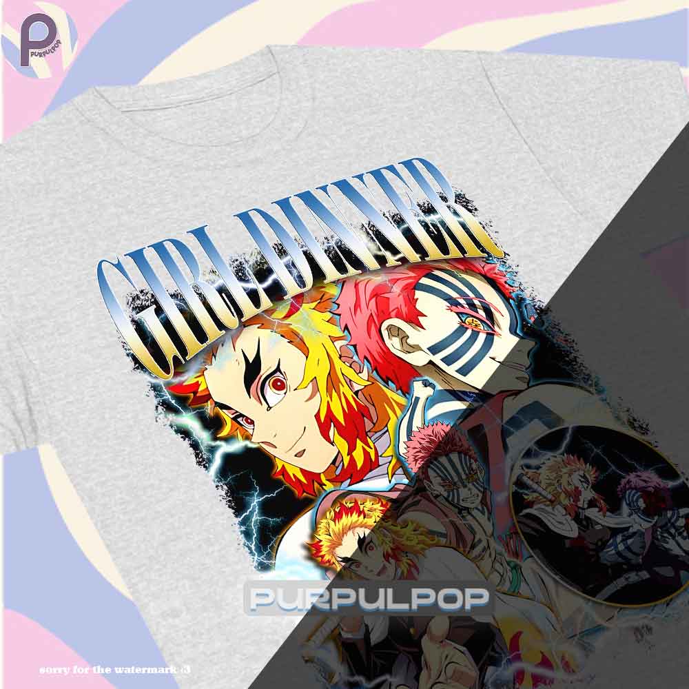 Akaza Rengoku Kyojuro Demon Slayer Shirt Akaza Rengoku Kyojuro Demon Slayer Shirt
