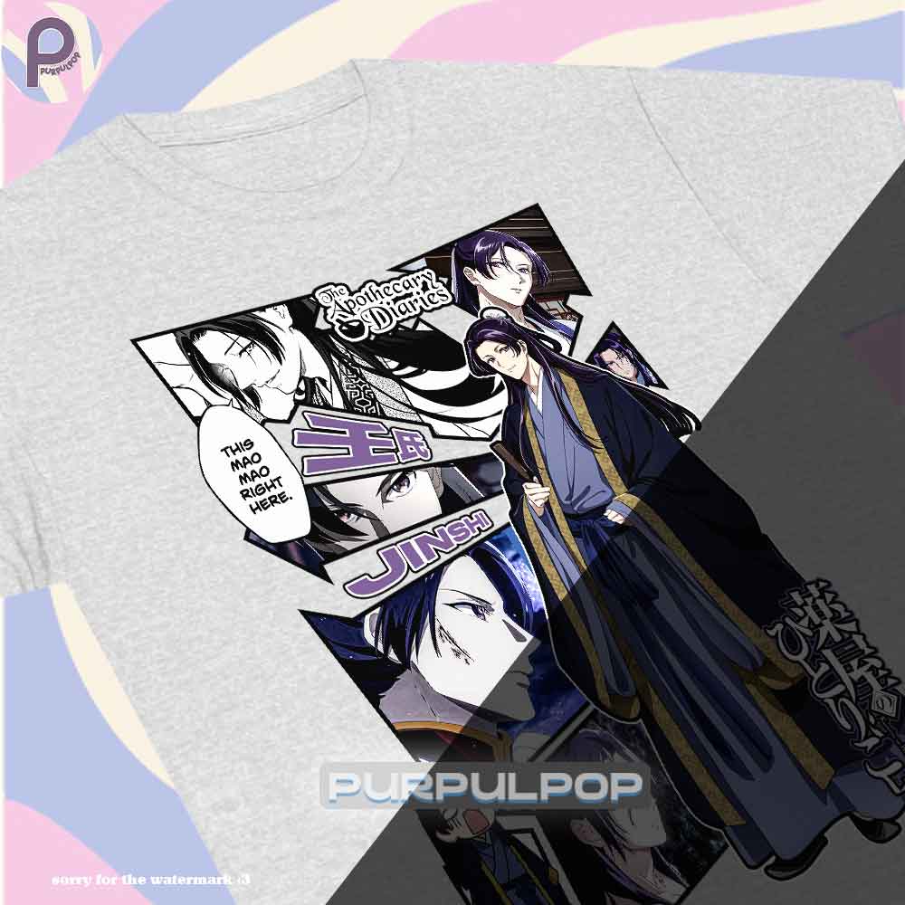 Jinshi Maomao The Apothecary Diaries Manga Shirt Jinshi Maomao The Apothecary Diaries Manga Shirt