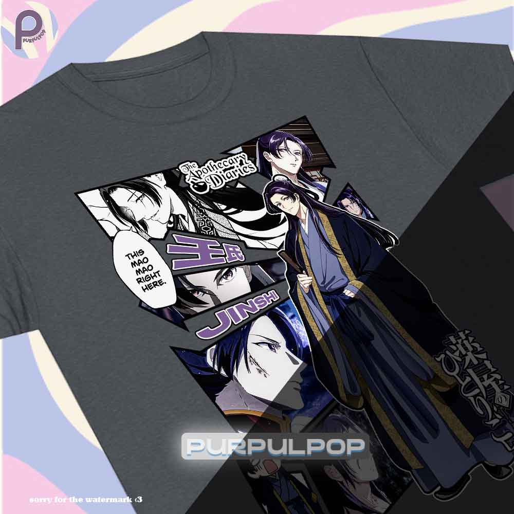 Jinshi Maomao The Apothecary Diaries Manga Shirt Jinshi Maomao The Apothecary Diaries Manga Shirt