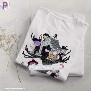 Saja Boys Huntrix Kpop Demon Hunters Chibi Halloween Shirt