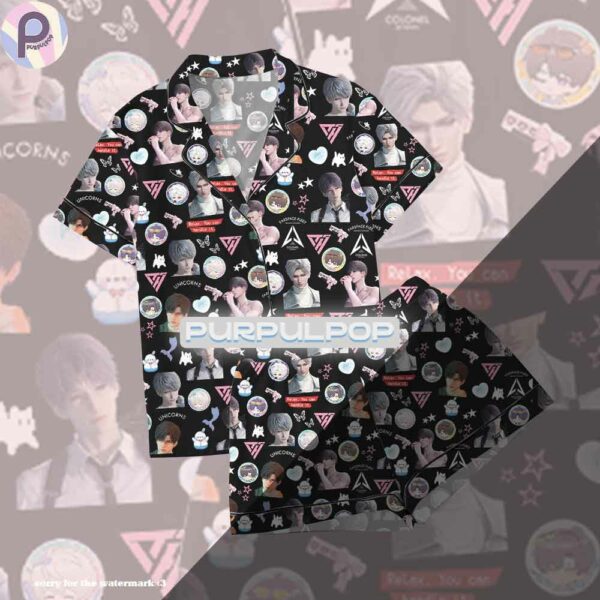 Love and Deepspace Pajamas Set Black Ver